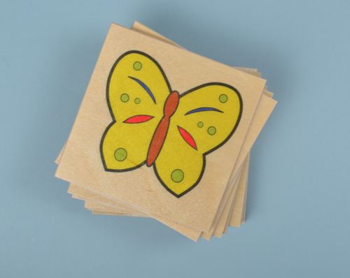 Legematerial zur Sinnesschulung - Schmetterling